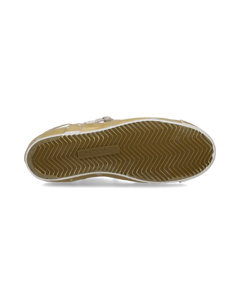 Sneakers Prsx Women, White Gold