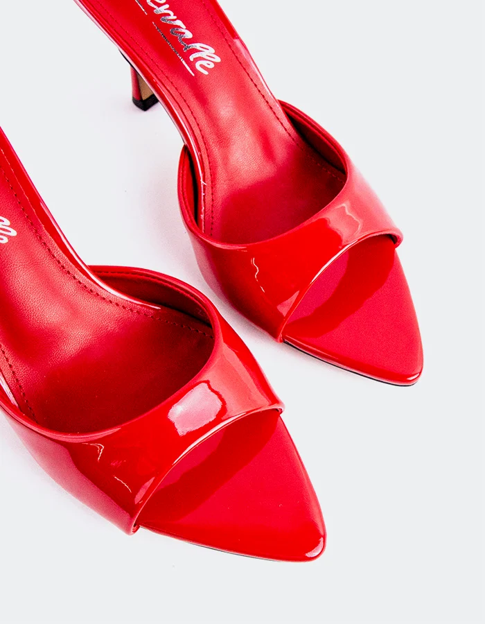 Zandria Red Patent
