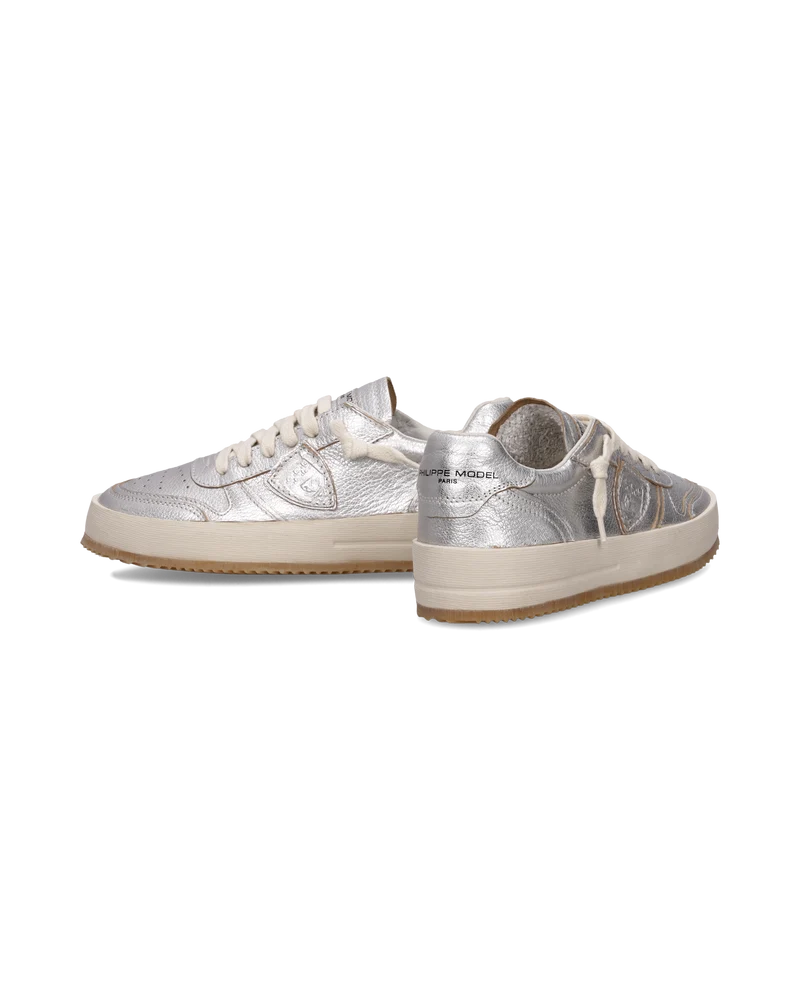 Sneakers Nice Tennis Women, Silver