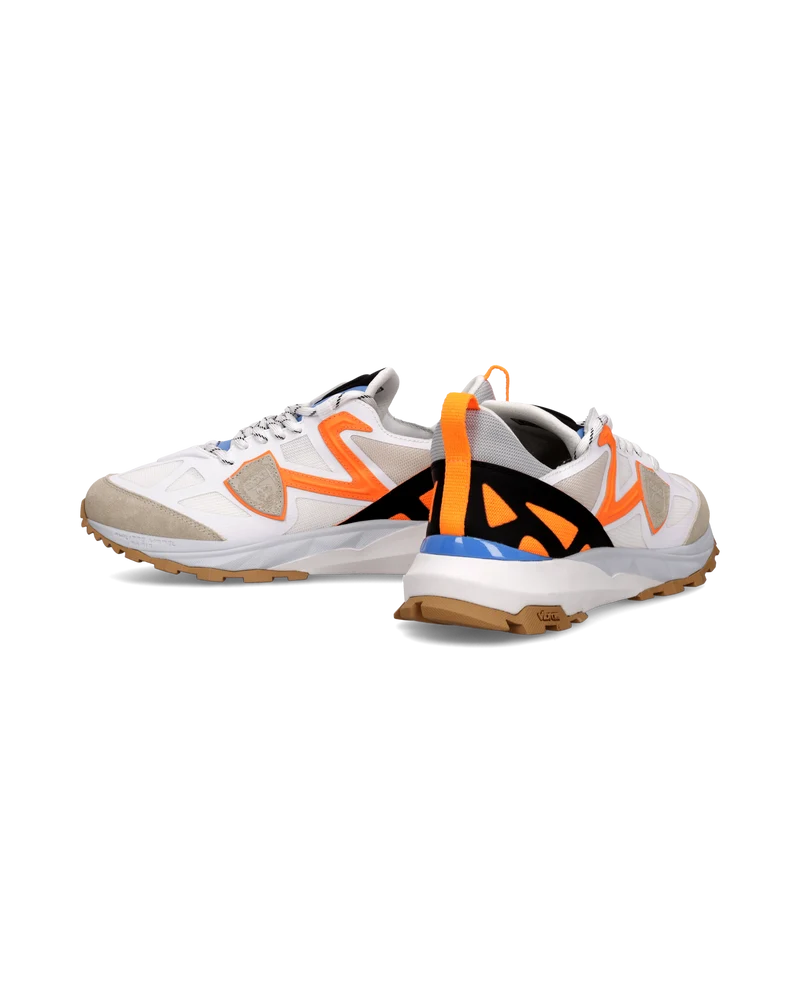 Sneakers Rocx Running Men, White Orange