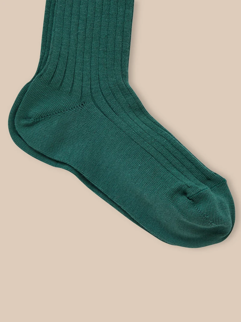 Collants à côtes fille