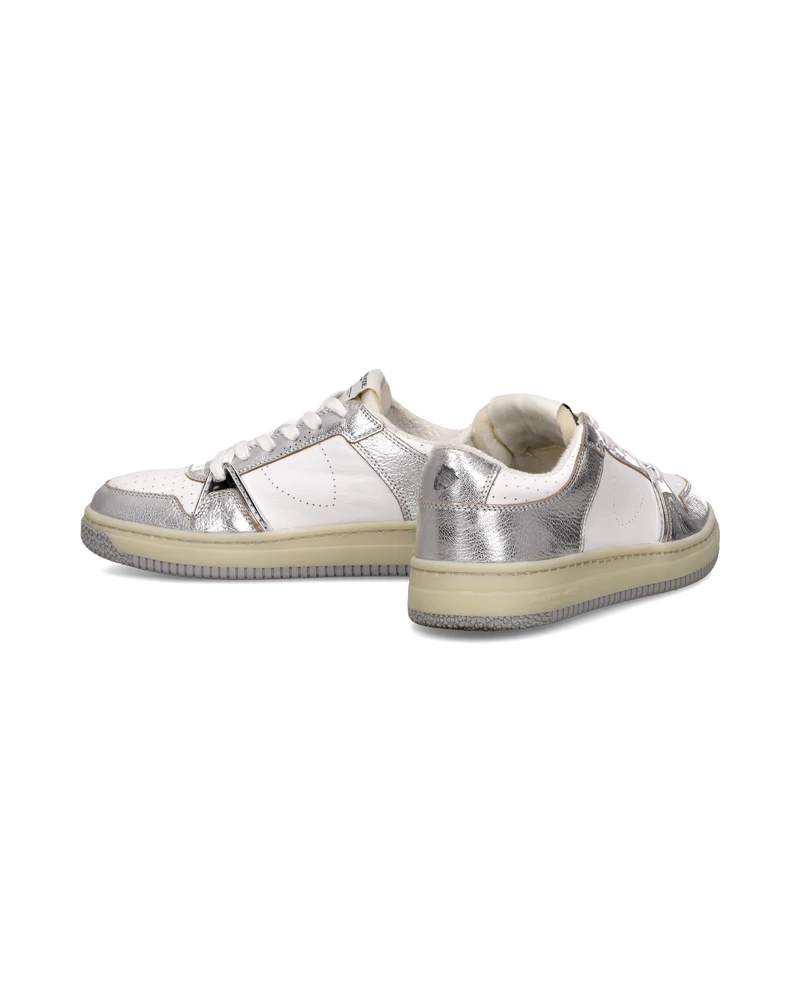 Sneakers La Grande Tennis Women, White Silver