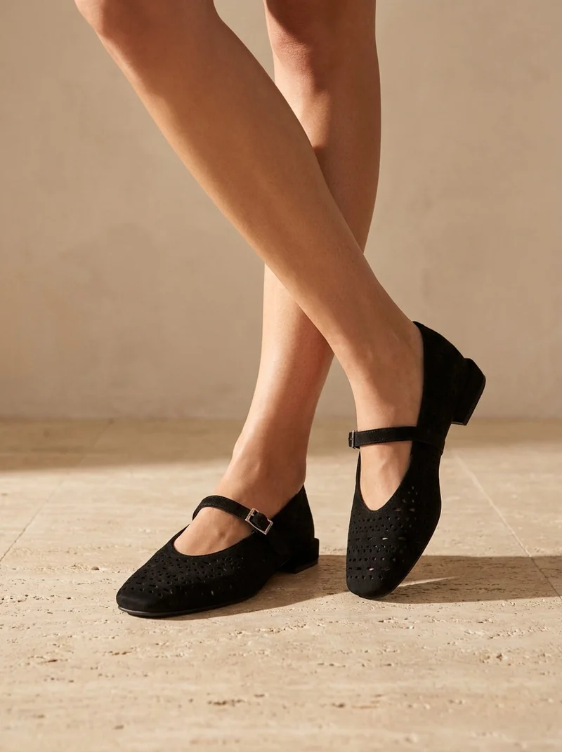 DOSSIA NOIR SUEDE
