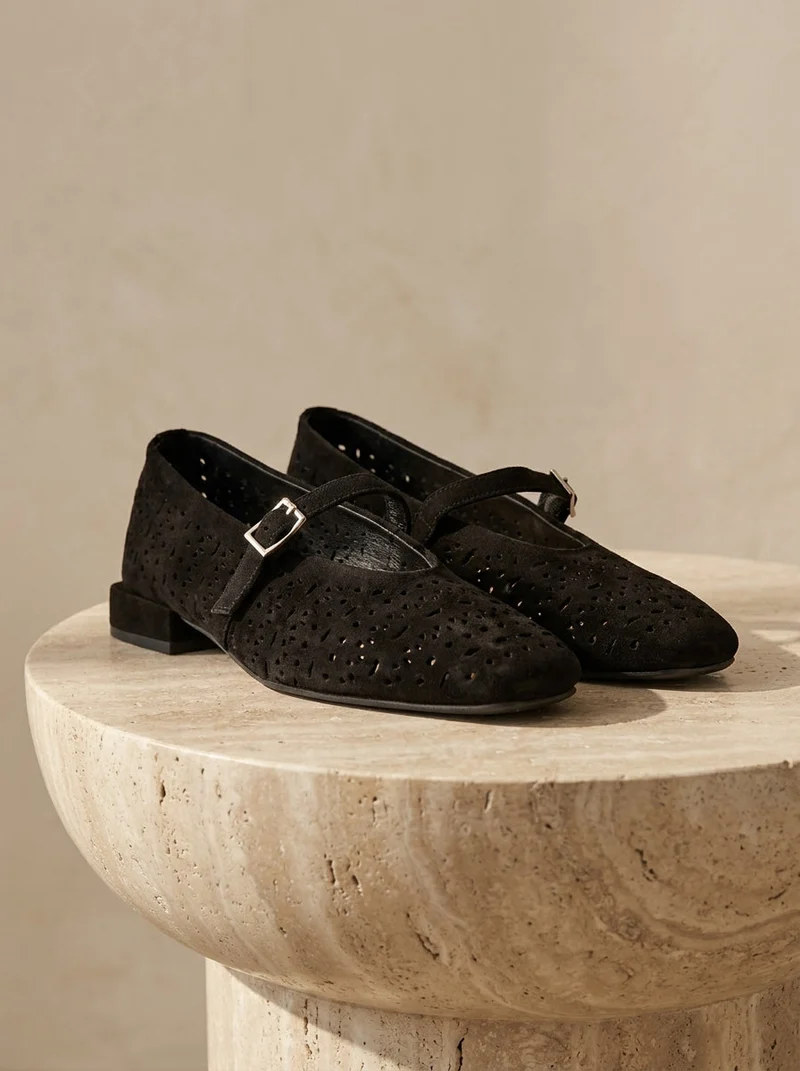 DOSSIA NOIR SUEDE