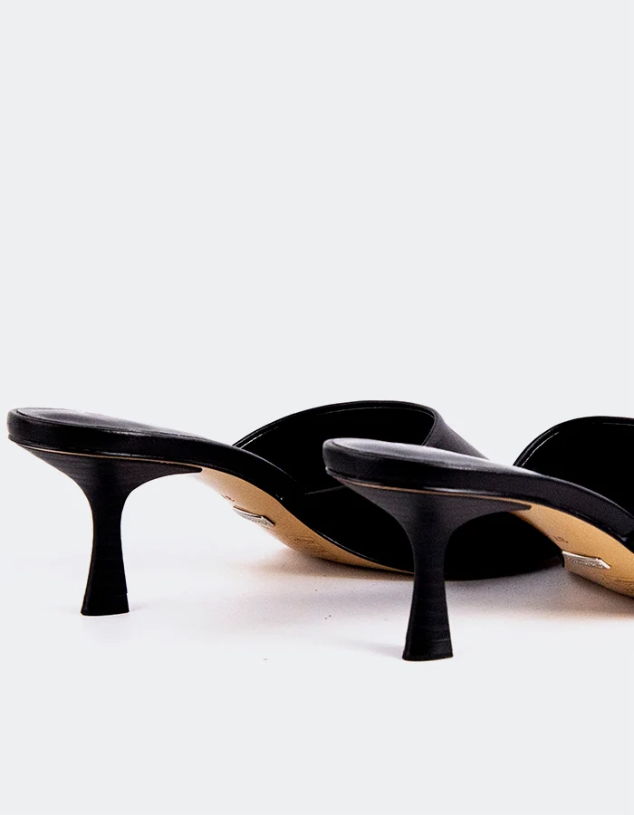 Marzella Black Leather