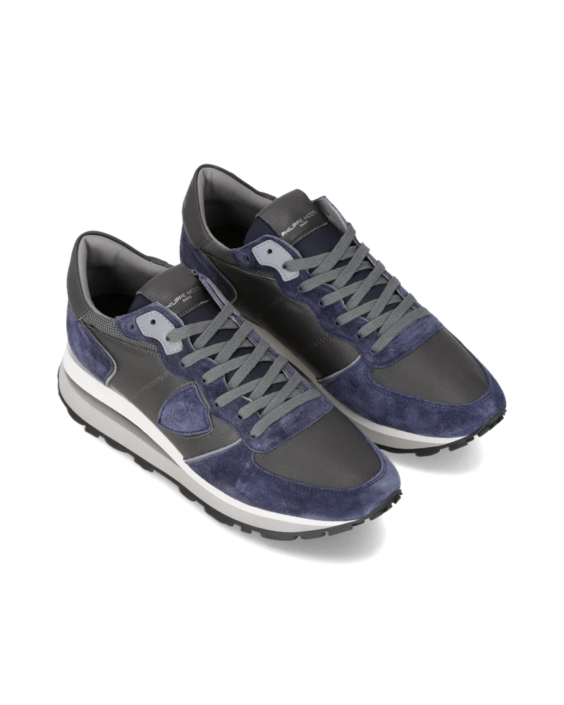 Sneakers Tropez Haute Running Men, Blue Grey