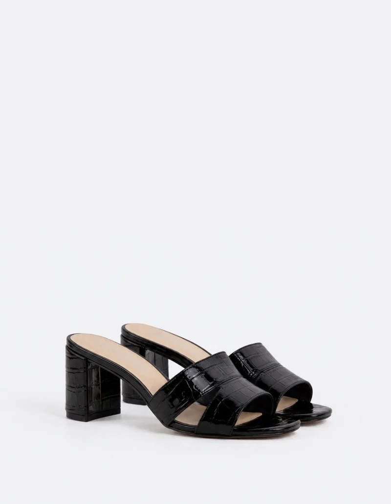 Selina Black Croco