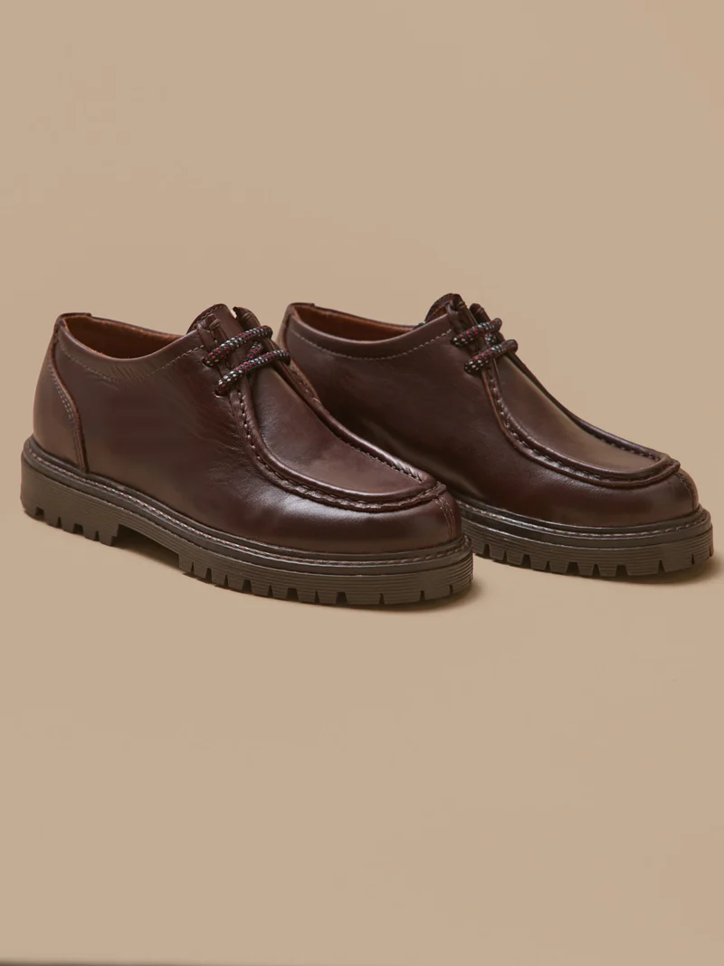 Derbies cuir garçon