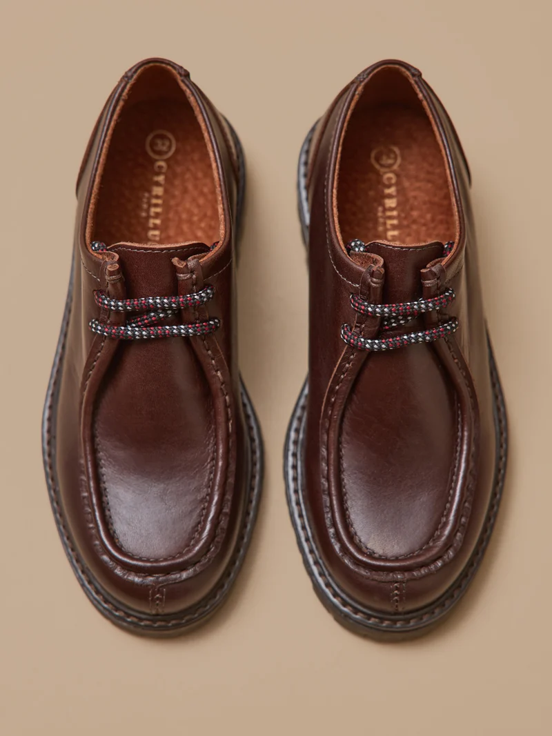 Derbies cuir garçon
