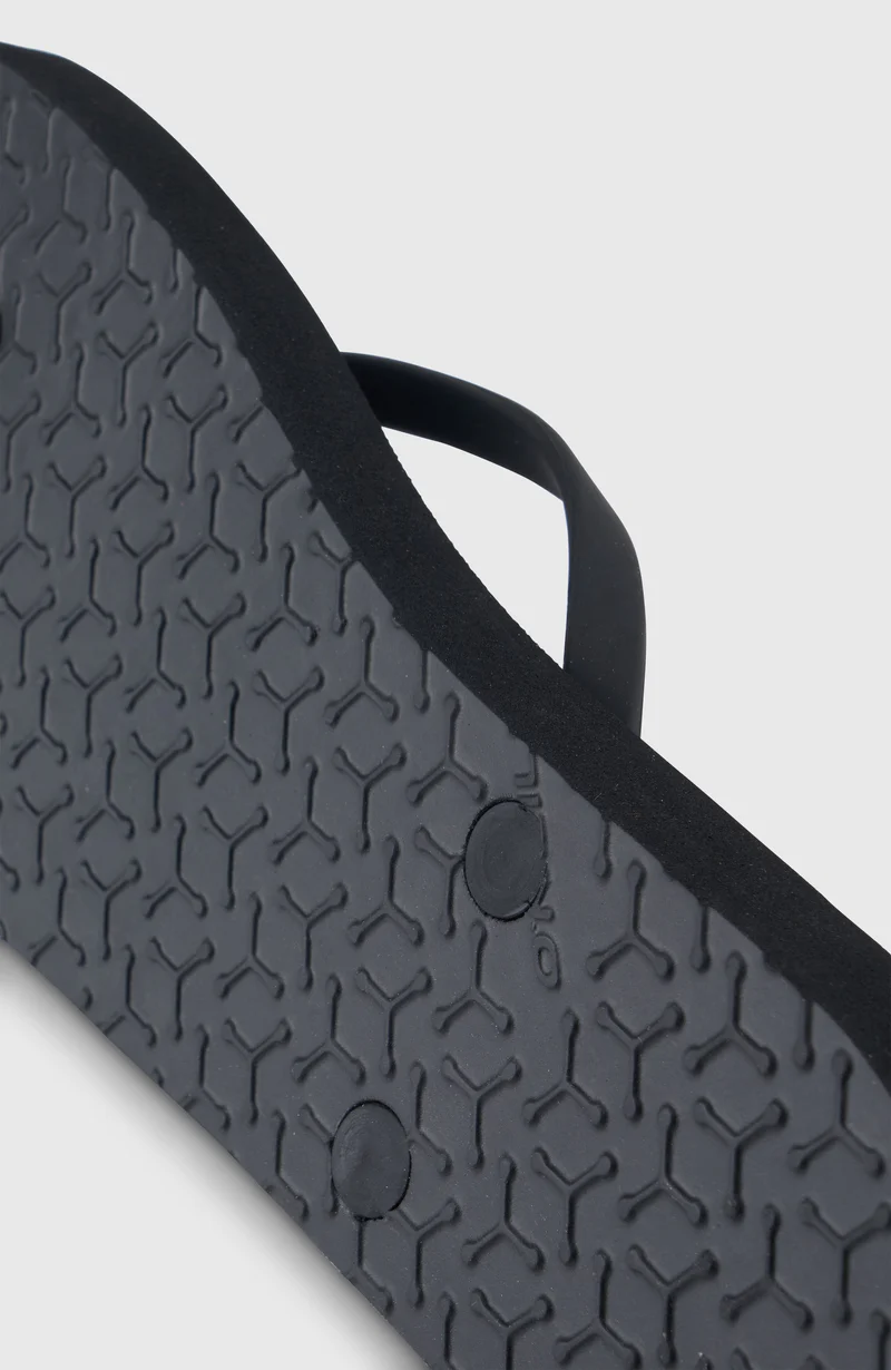Tongs Profile à petit logo | Black Out