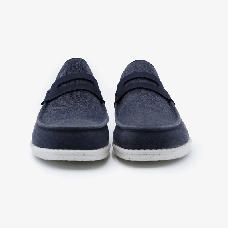 Mules Bidart bleu marine