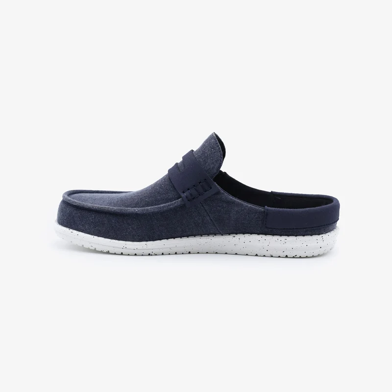 Mules Bidart bleu marine