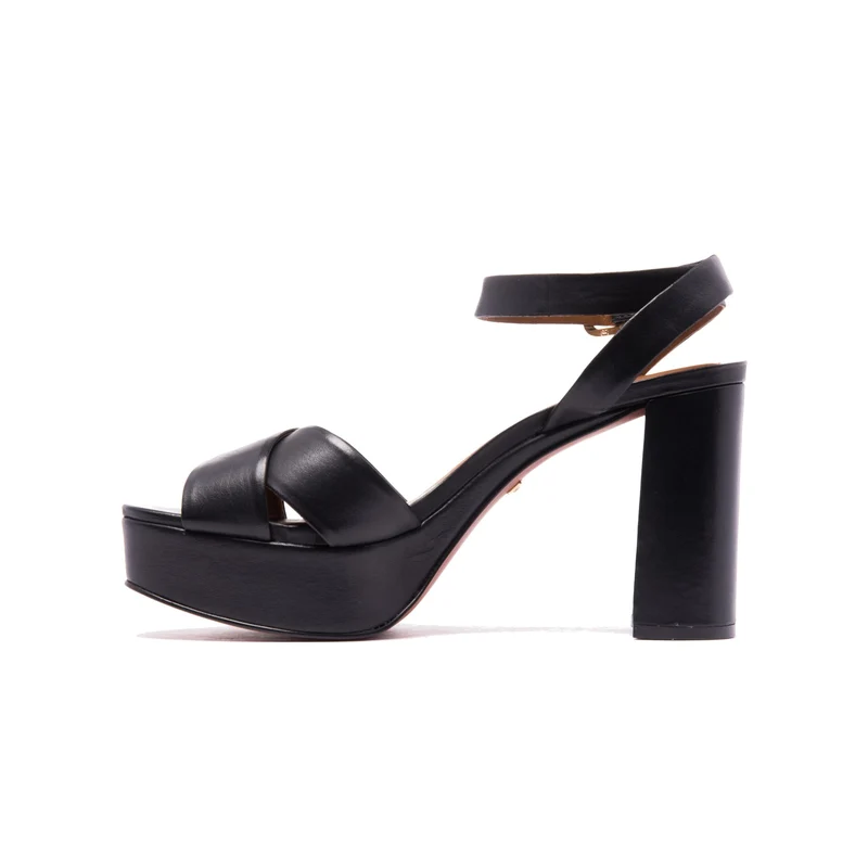 Marika Black Leather