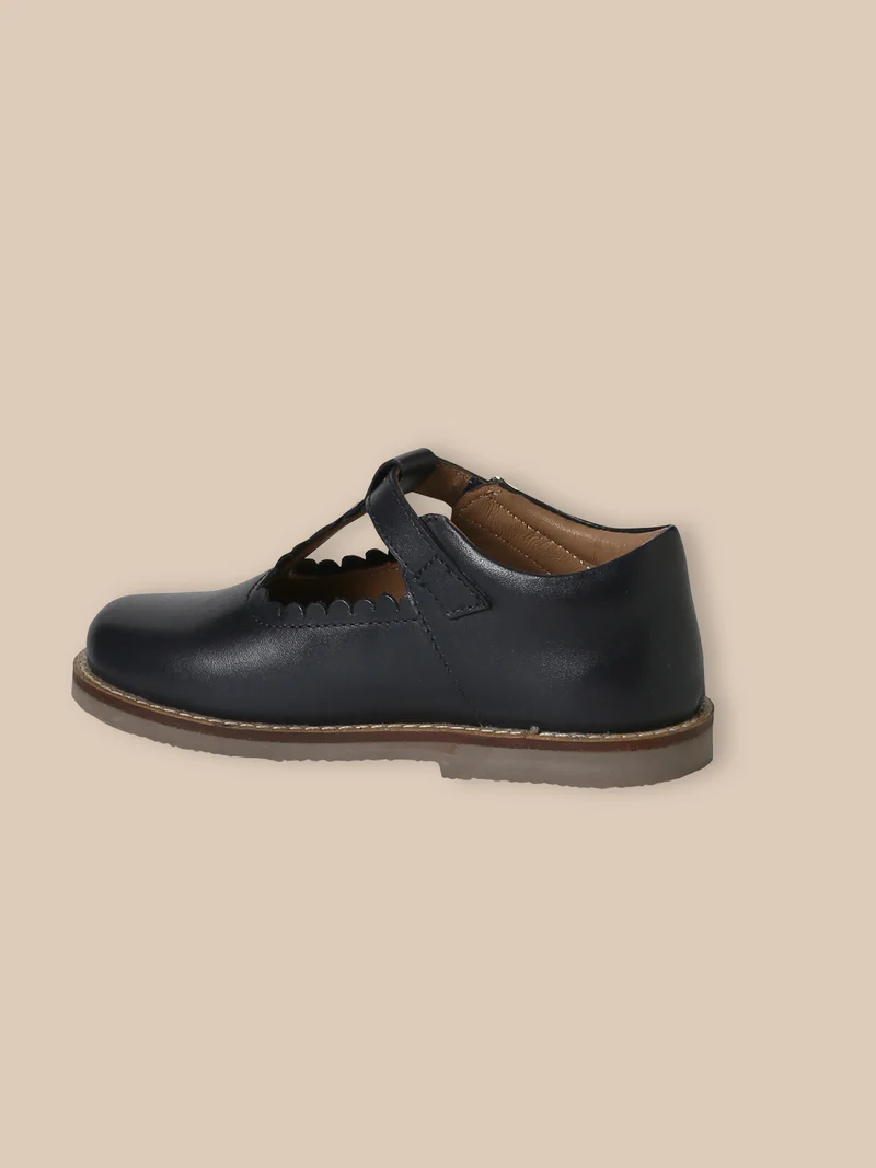 Salomés en cuir fille