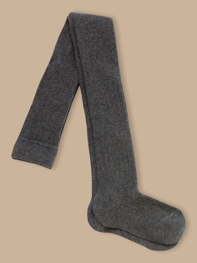 Collants à côtes fille