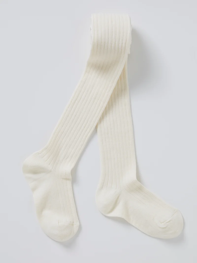 Collants à côtes fille