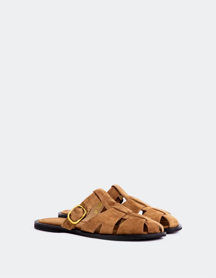 Nelda Cognac Suede