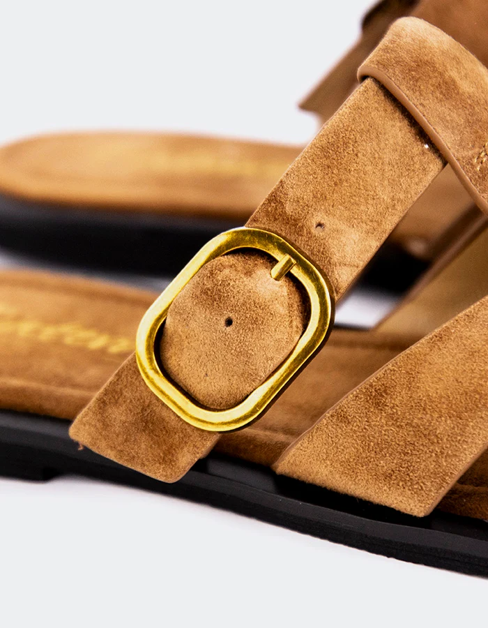 Nelda Cognac Suede