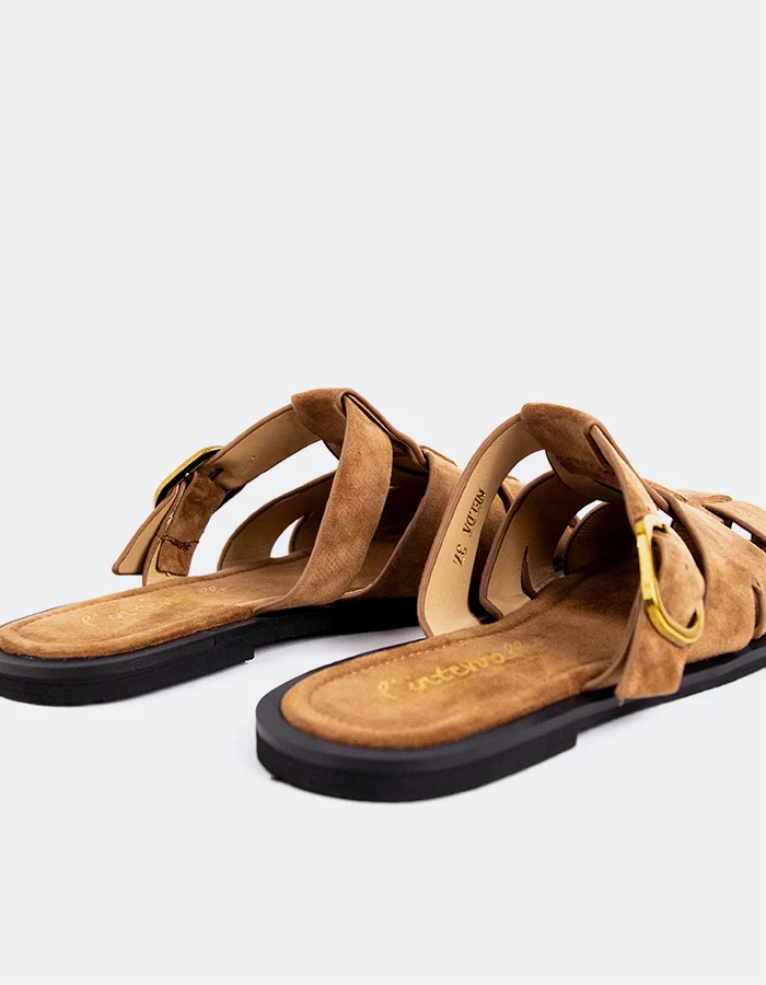 Nelda Cognac Suede