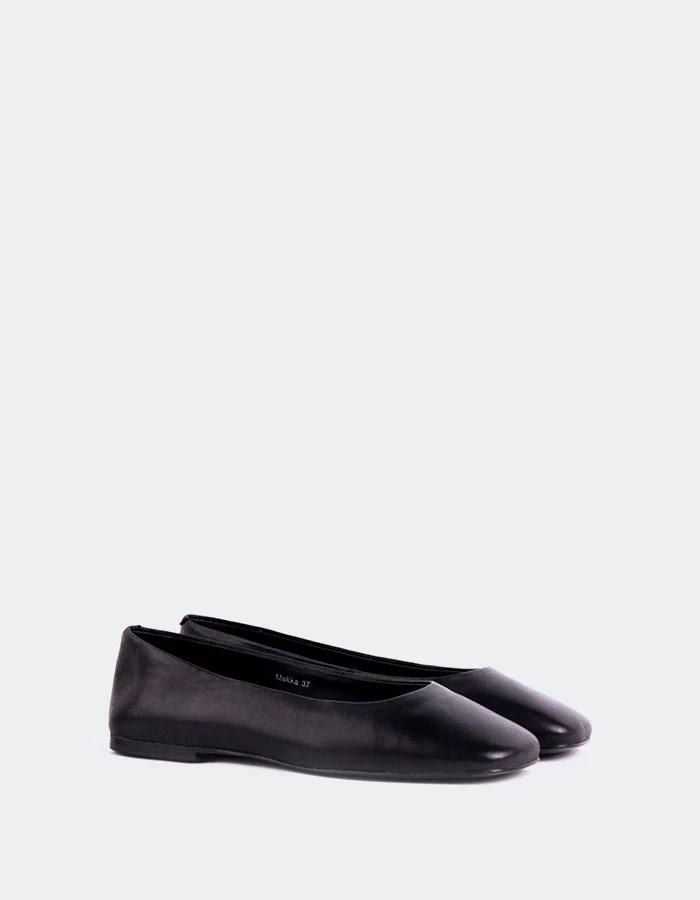 Mekka Black Leather
