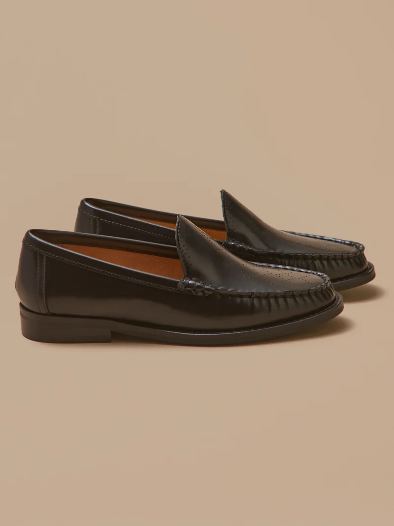 Mocassins cuir femme