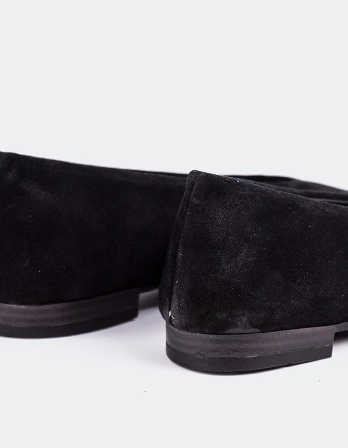 Thena Black Suede