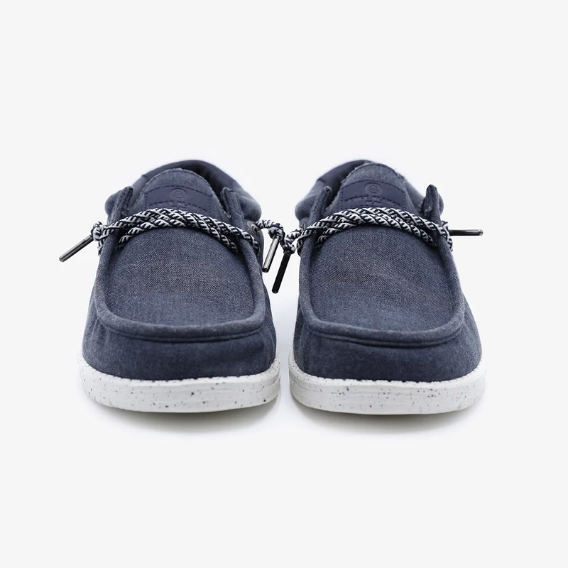 Chaussures bateau Saint-Jean bleu marine