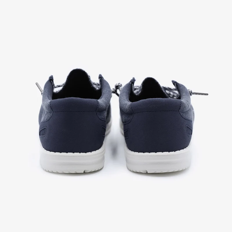 Chaussures bateau Saint-Jean bleu marine