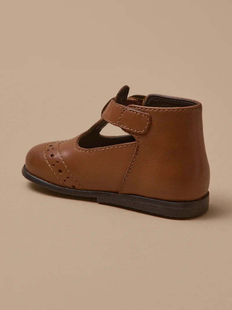 Salomés en cuir bébé