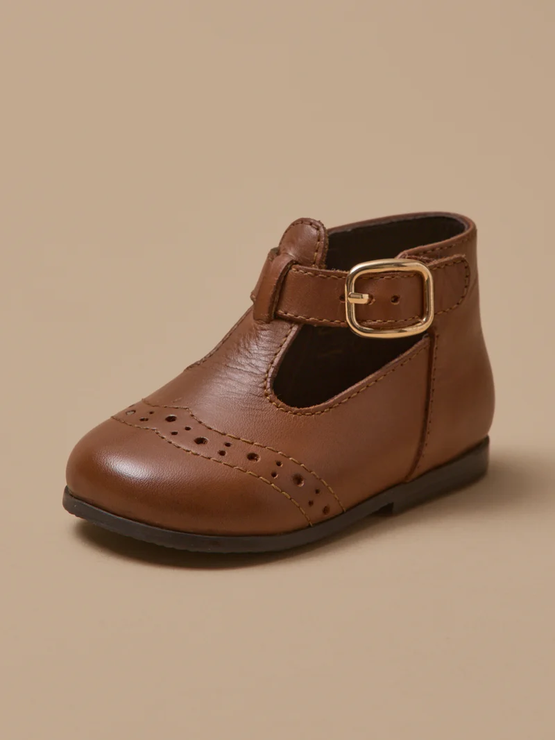 Salomés en cuir bébé