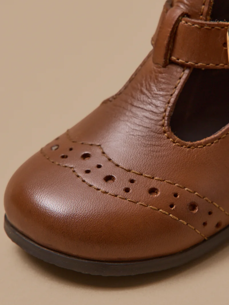 Salomés en cuir bébé