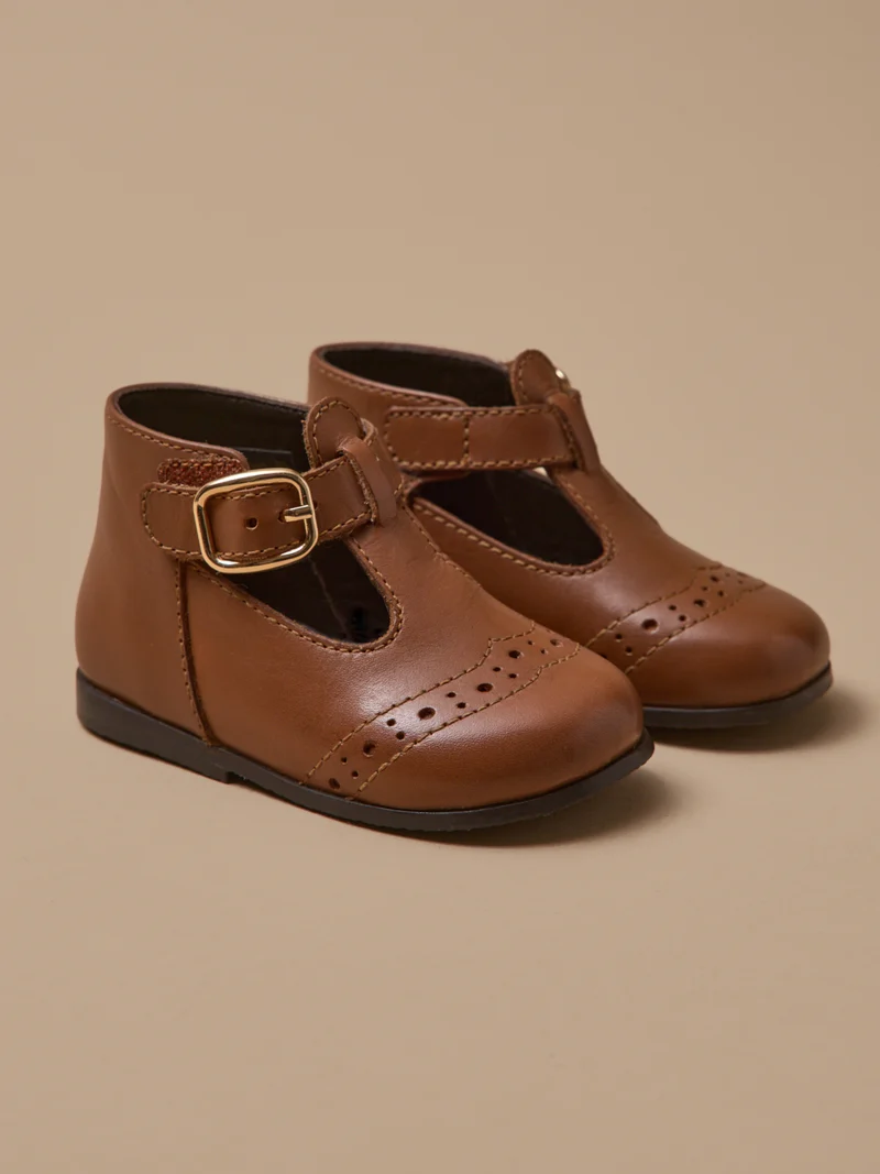 Salomés en cuir bébé