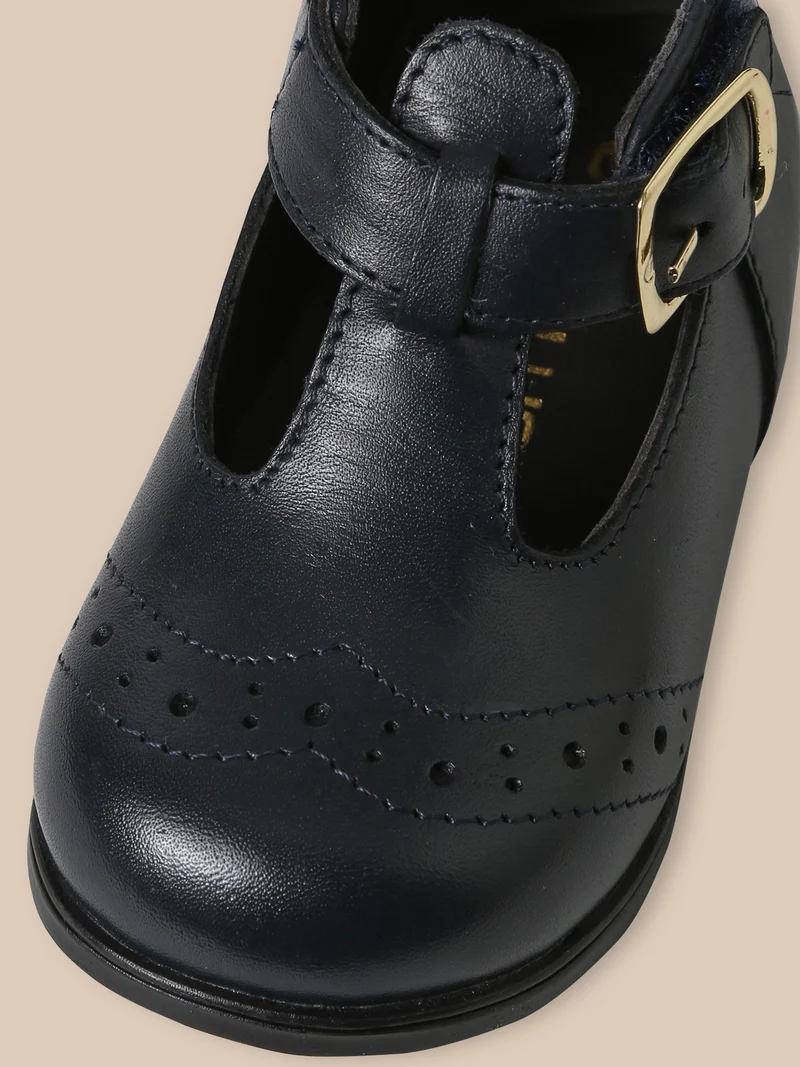 Salomés en cuir bébé