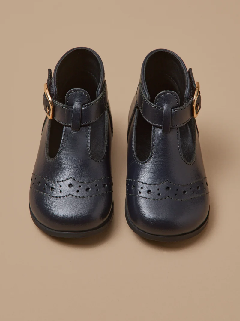 Salomés en cuir bébé