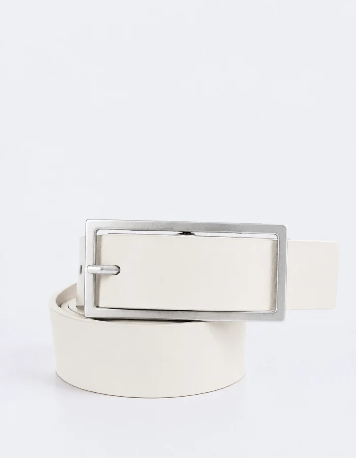 Strava Off White Leather