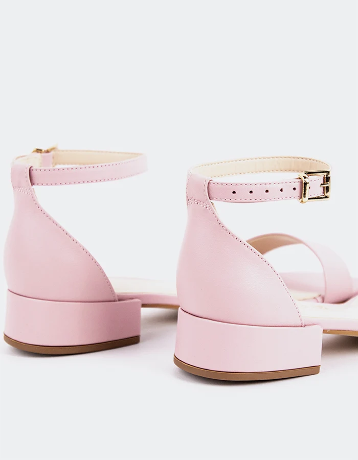 Yanna Pink Leather
