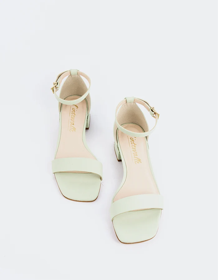 Yanna Mint Leather