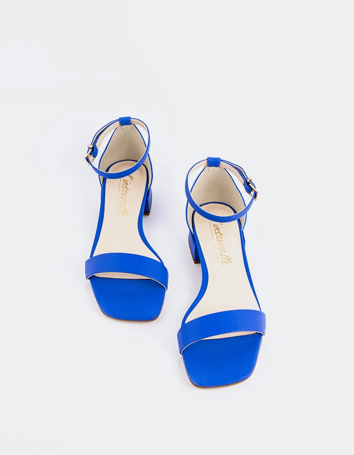 Yanna Blue Leather