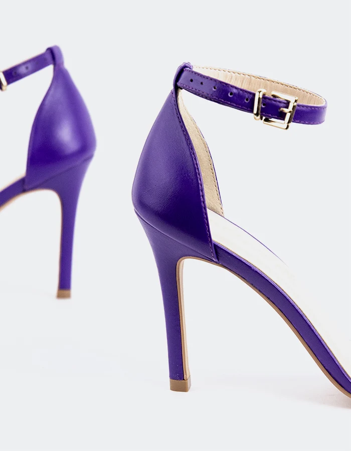 Amarah Purple Leather