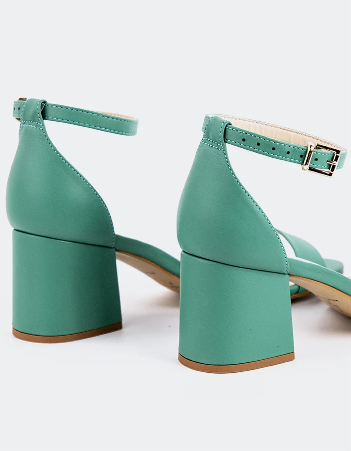 Karissa Dark Green Leather