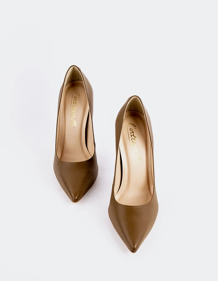 Teeva Taupe Leather