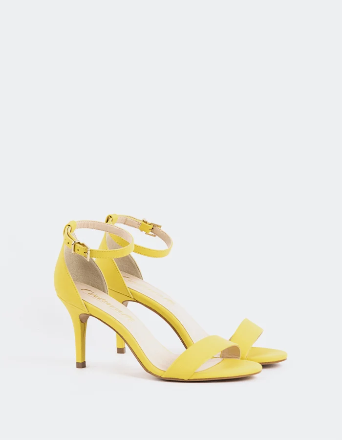Maryah Yellow Leather