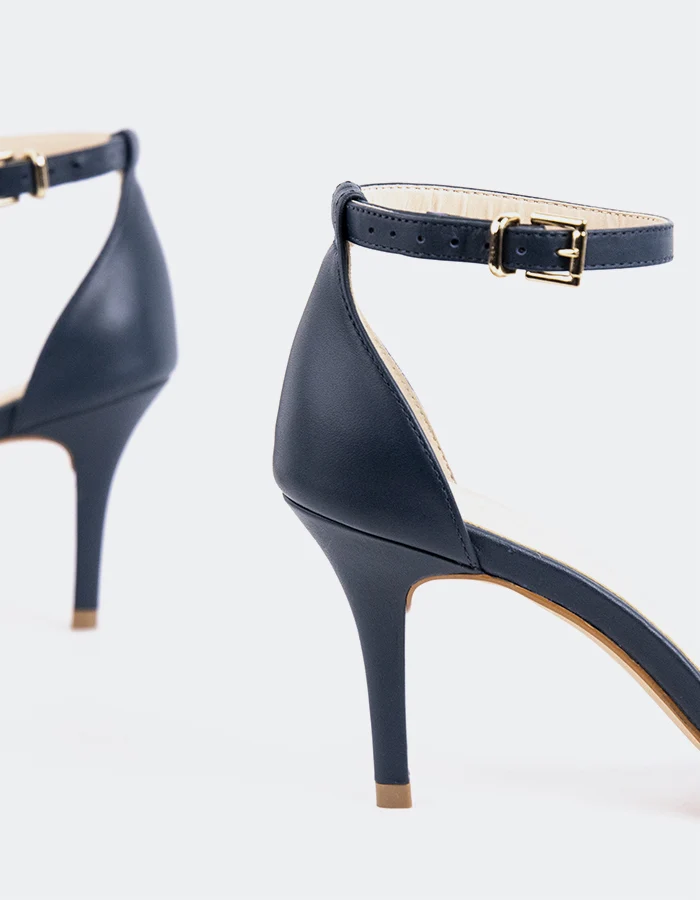 Maryah Navy Leather