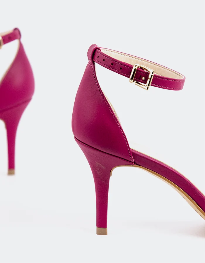 Maryah Fuchsia Leather