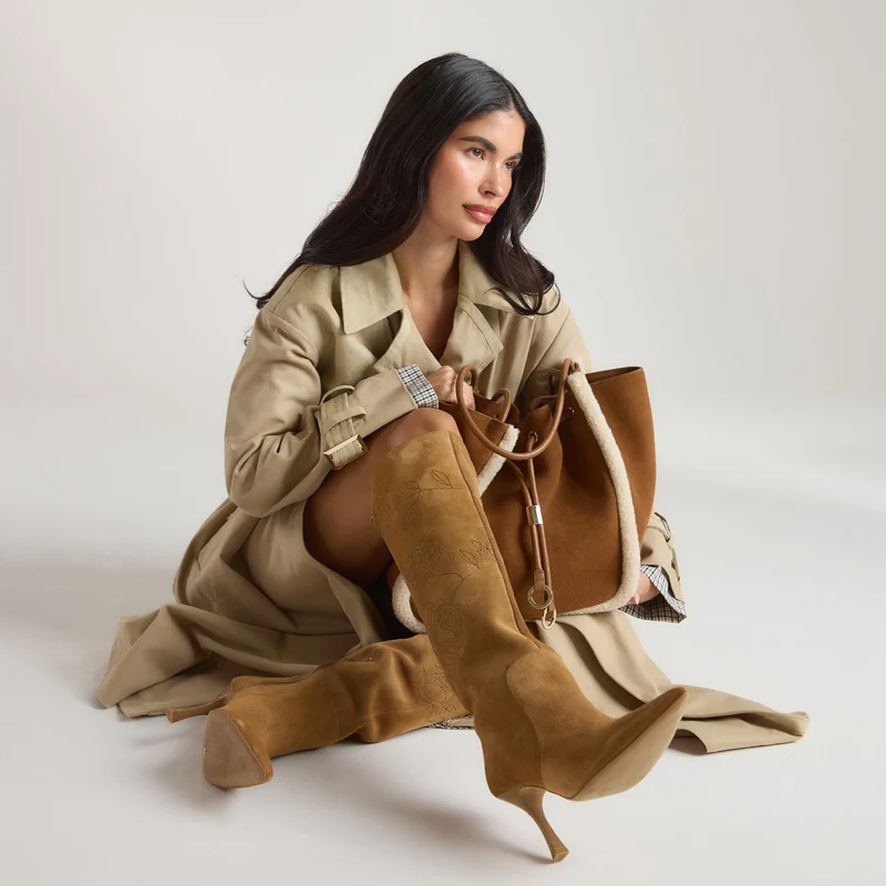 Botte haute Nova - Beige