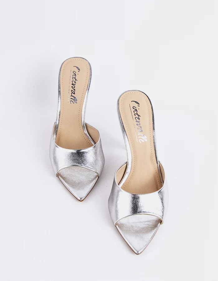 Thelma Silver Leather