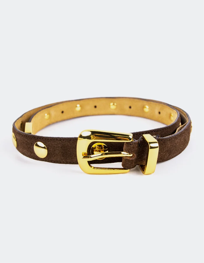 Bridle Brown Suede