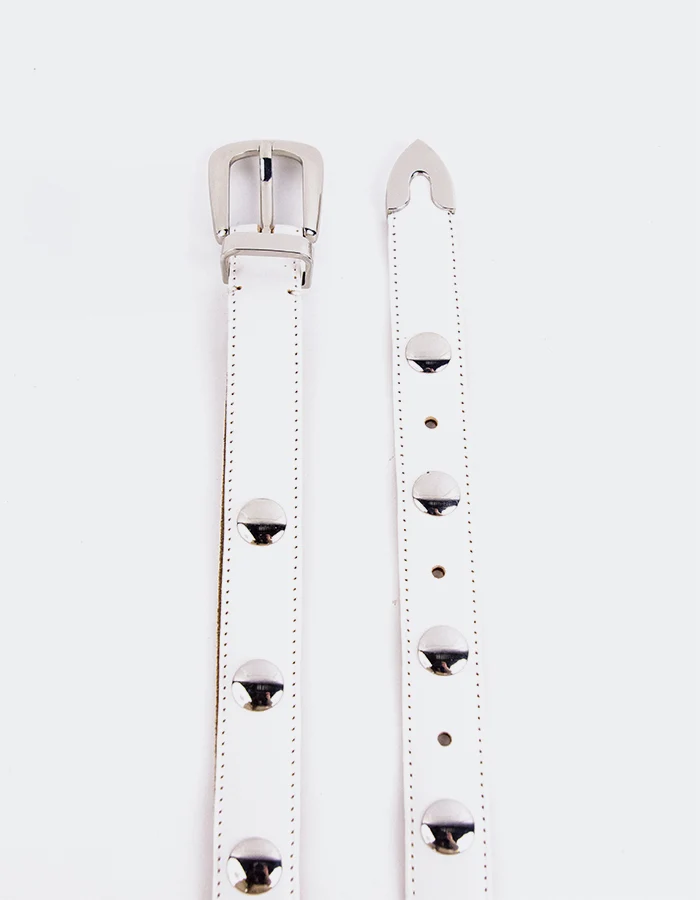 Bridle Off White Leather