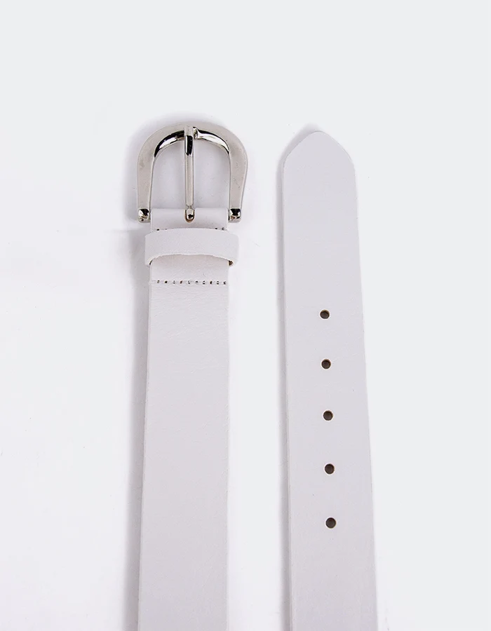 Belaris Off White Leather