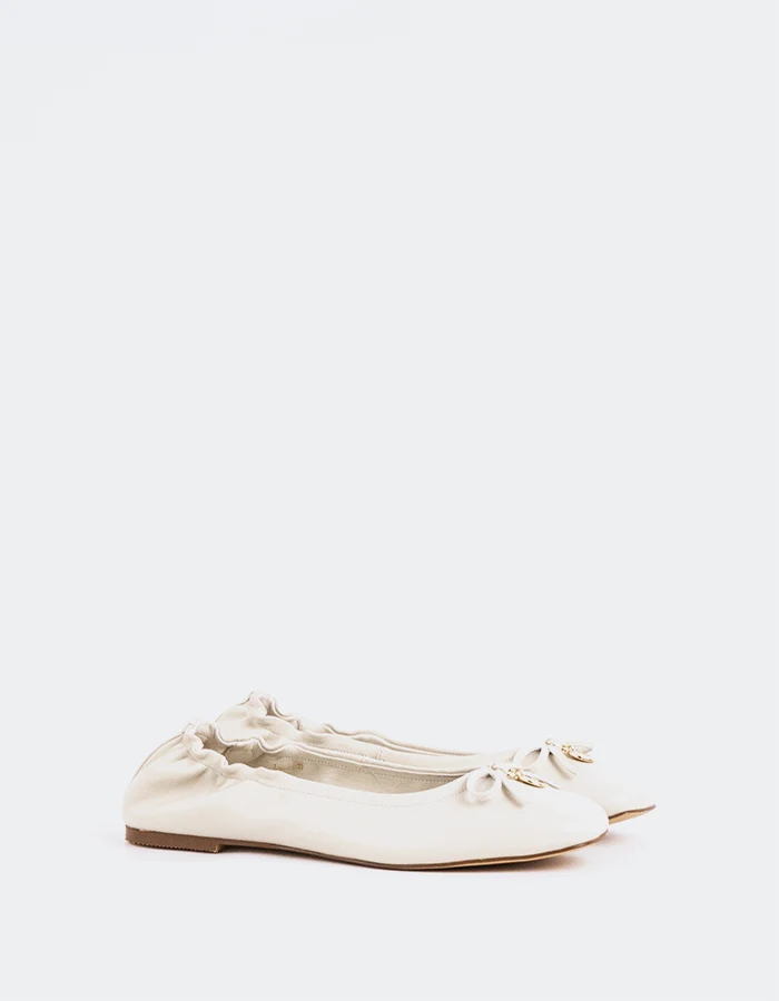 Lucci Off White Leather